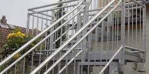 Treppengeländer aus Metall 