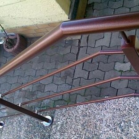 Treppengeländer aus Metall