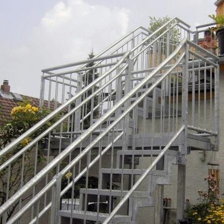 Treppengeländer aus Metall