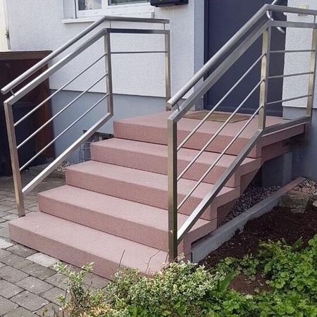 Treppengeländer aus Metall